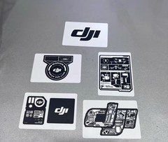 For DJI logo sticker Label Action/Pocket/Mic series OEM