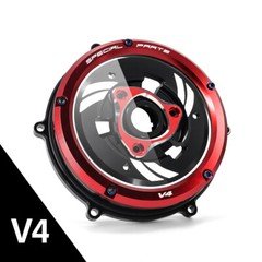 For Ducati Panigale V4 V4S Speciale Clutch Cover Engine Retainer Guard Red