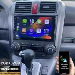 For Honda CRV 2007-2011 Carplay Android 15 Car Stereo Radio GPS Navi WiFi BT+Cam