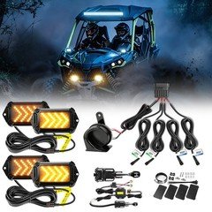 For Kawasaki Teryx 800 750 UTV Turn Signal Street Legal Kit w/ Switch 110D Horn