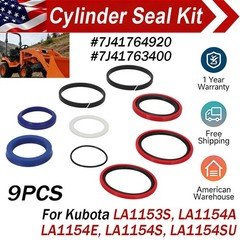 For Kubota Loader Cylinder Seal Kit 7J41764920 7J41763400 LA1153S LA1154 LA1154E