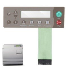 For Midmark M9 M11 Autoclave & Sterilizer Replacement Touchpad 015-1551-00 New