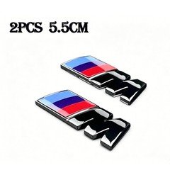 For MW Genuine M Performance BLACK Lettering Emblem Badge SET 51145A4B373 NEW