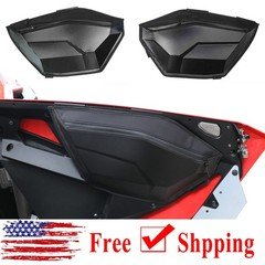 For Polaris Ranger RZR PRO 2020 2PCS Black Door Storage Pockets Organizer Bags