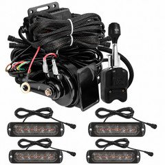 For Polaris Ranger XP 500/570/900 UTV Turn Signal Light Kit w/Horn&Column Switch