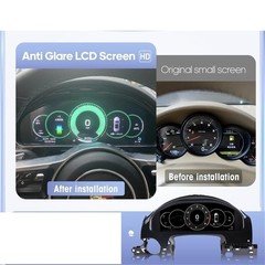 For Porsche Cayenne 2010-2016 Car LCD Digital Cluster Speedometer Dashboard