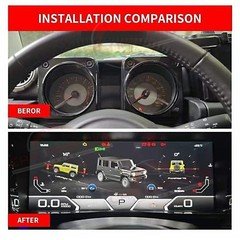 For Suzuki Jimny 2020-2025 Car Digital Cluster Speedometer Dashboard Screen Unit