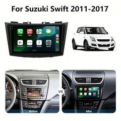 For Suzuki Swift 2011-2017 Car Stereo Radio GPS Navi Carplay Android 15 BT 2+64G