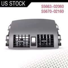 For Toyota Corolla 08-13 #5567002160 Center Dash Board A/C Outlet Air Vent Panel