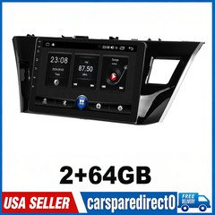 For Toyota Corolla 2014-2016 CarPlay Android 15 Car Stereo Radio GPS Navi