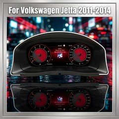 For Volkswagen Jetta Years With Framed Full LCD Instrument Panel Speed 11-14 