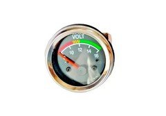 For Voltmeter gauge, 12V 2''/ 52mm with wire harness black #18-42