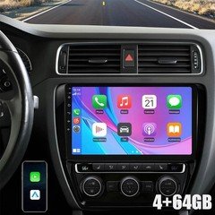For VW Jetta 6 2011-2018 10'' Android 16 Car Radio WIFI GPS Apple Carplay 64GB