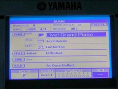 For Yamaha MM6 Keyboard LCD Display Screen Panel Replacement