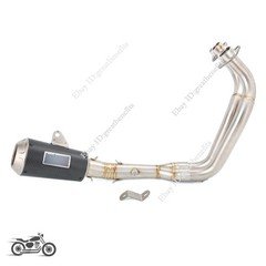 For Yamaha YZF-R7 2021-2025 MT07 FZ07 Slip On Exhaust Muffler Header Pipe System
