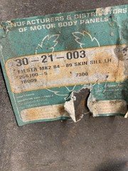 FORD FIESTA MK2 LH Sill