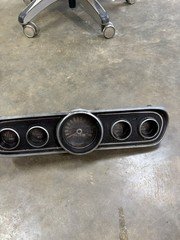 Ford Mustang OEM Cluster Original Dash Gauge Panel Cluster 1965 1966?Untested