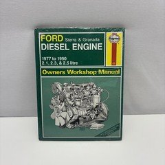 Ford Sierra Granada Diesel Engine Haynes Manual 1060 1977-1990