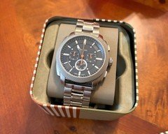 Fossil Machine Chronograph Quartz Black Dial Men's Watch (FS6095)