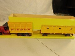 French Dinky Toys 881 GMC Truck & Animal Trailer "Pinder Circus"  NMIB