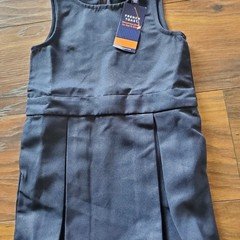 French Toast Girls School Uniform Navy Sleeveless Dress. New Size 4t