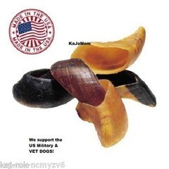 FRESH Natural Cow Hooves Bulk Dog Treats Chews Dental USA Beef Hoof Red Barn