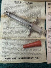From Geo N Hein estate 1 Neutype Lurgard  Hypodermic Dental Anesthetic 1 Syringe