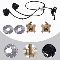 Front Brake Disc Rotor Kit 125/150/200/250CC Assy Fit For Go Kart Buggy ATV Quad
