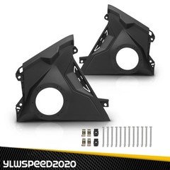 Front Dash 6.5" Speaker Panels Unloaded Panel Fit For 2024+ Can-Am Maverick R