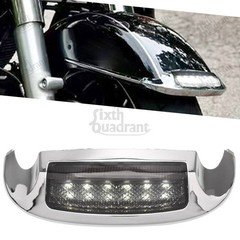 Front Fender Tip LED Light For Harley Electra Glide Ultra Limited FLHTK 2014-23