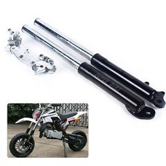 Front Fork Shock 2-Stroke Small mini Triple Dirt Pit Bike Pro Trail 49CC Black
