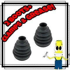 Front Inner CV Axle Boot Kit for Can-Am Commander 800 Empi Boots 2013 2014