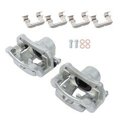 Front L+R Brake Calipers with Mounting Brackets Fit For Chevrolet Bolt EV 17-20