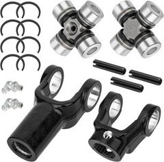 Front Prop Shaft Yoke & U-Joint (2 Side) for Polaris Ranger 400 500 570 700 800