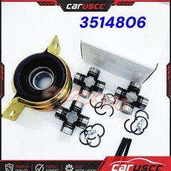 Front Rear Prop Shaft Bearing Carrier & U-joint For Polaris Ranger 570 900 1000