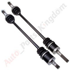 Front Right Left CV Joint Axle For 2013-2015 Can-Am Maverick 1000R Pair Black