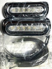 Front Turn LED Chrome Signal Lights w/DRL for Harley Road Glide CVO 2024 - NEW