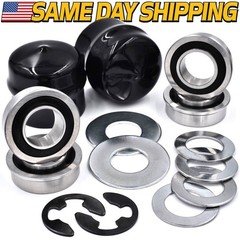Front Wheel Bushing to Bearing Conversion Kit for 532124959 Husqvarna AYP Poulan