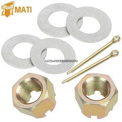 Front/REAR Axle Nut & Washer Kit for ACE 325 500 570 900 Outlaw 450 525 525