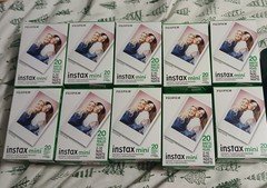fuji instax mini 200 sheets 10 boxes brand new