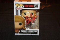 FUNKO POP 1293 Edie Falco Signed Autographed POP Carmela Soprano Beckett Witness