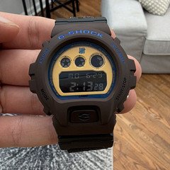 G-SHOCK x Undefeated Men's Digital Watch Black/Gold -Box & Papers DW6900UDCR23-5