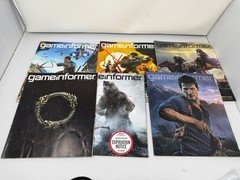 Game Informer Magazine Lot 6 assorted