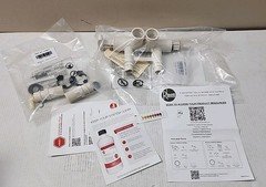 GE / Whirlpool / Rheem  7329594  Water Softener By-pass Valve  With Adapters 