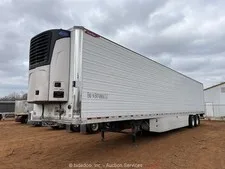 This is a picture showing 2016 Great Dane 53' T/A Cargo Delivery Van Reefer Trailer Carrier A/R bidadoo