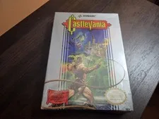 This is a picture showing Nes Castlevania New, Sealed, H-Seam