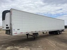 This is a picture showing 2021 Utility VS2RA 53' T/A Refrigerated Reefer Carrier Cargo Box Trailer bidadoo