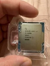 This is a picture showing Intel Core i5-14600K 3.5GHz 14-Core 20-Thread CPU (BX8071514600K)
