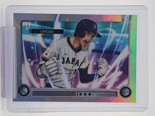 This is a picture showing SHOHEI OHTANI 2026 TOPPS ANIME #BA-26 JAPAN BASEBALL WBC SSP CASE HIT Q7313
