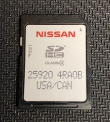 GENUINE 2016 NISSAN MAXIMA Navigation GPS  Map SD Card 259204RA0B